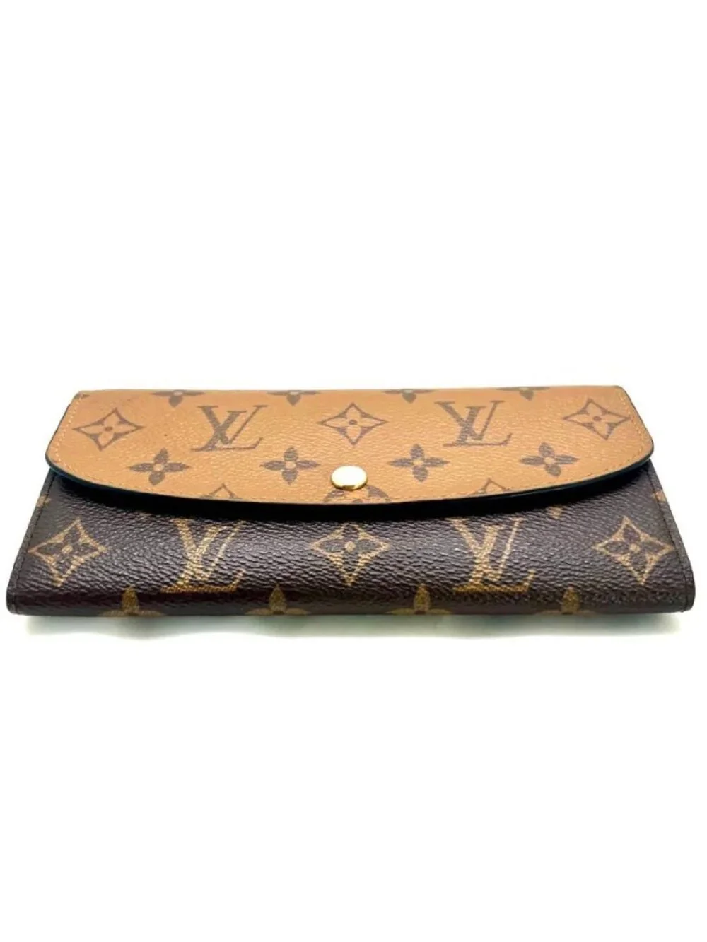 Louis Vuitton Monogram Reverse Portefeuille Emily Wallet